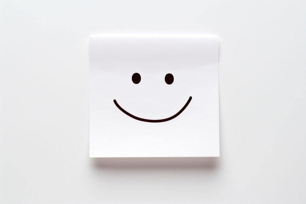 Smile white face white background. AI generated Image by rawpixel.