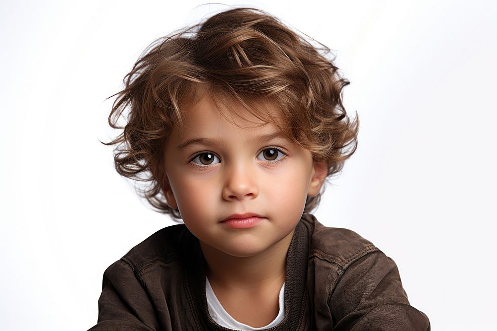 Young child portrait photo photography. AI generated Image by rawpixel.