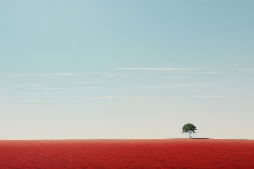 Field landscape outdoors horizon. AI generated Image by rawpixel.