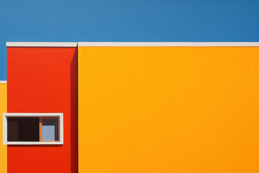 Building architecture outdoors yellow. AI generated Image by rawpixel.
