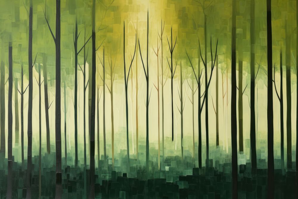 Spring forest land outdoors woodland. AI generated Image by rawpixel.