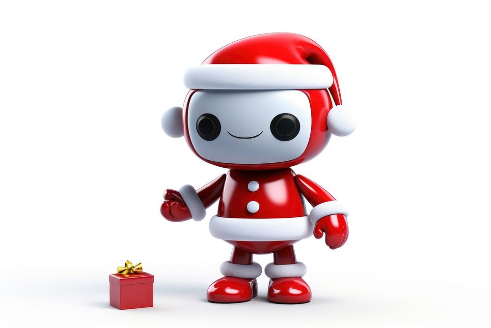 Christmas robot christmas toy. AI generated Image by rawpixel.