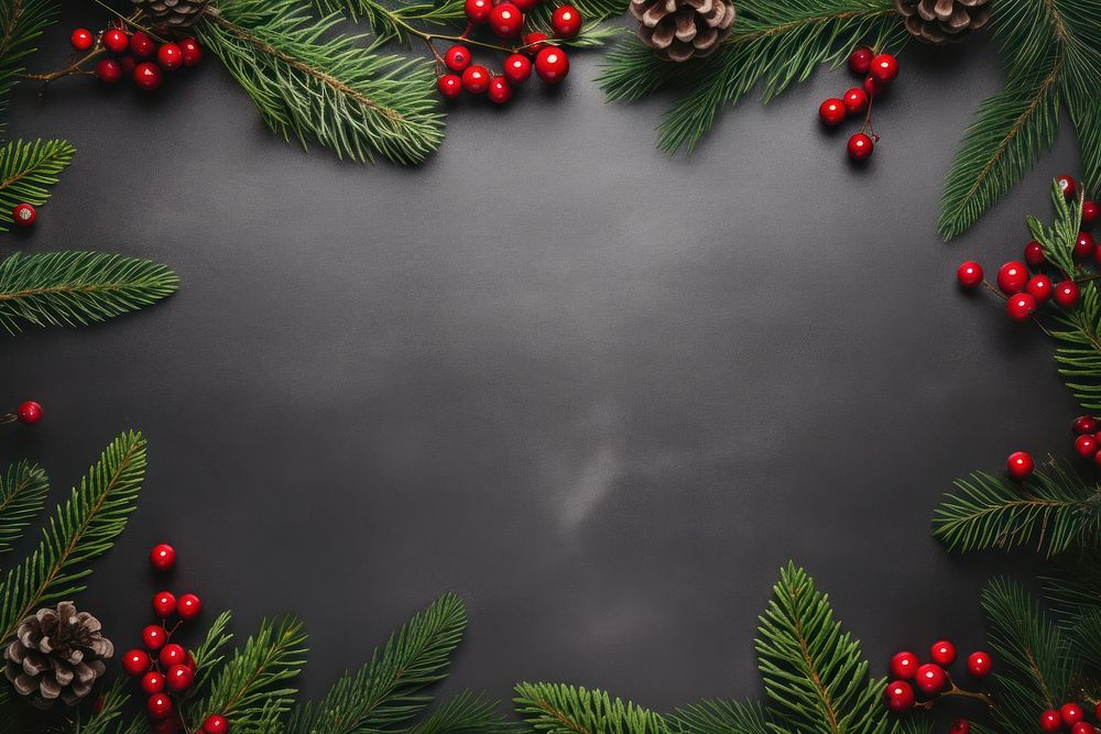 Christmas christmas branch plant. AI generated Image by rawpixel.