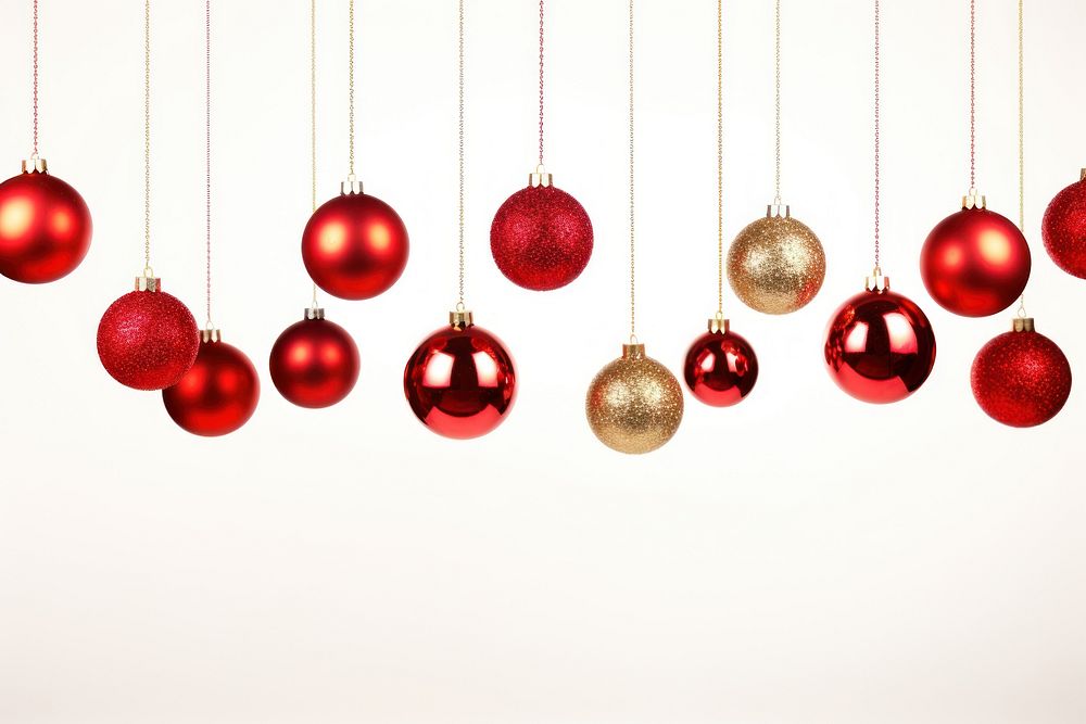 Christmas ball red illuminated celebration. AI generated Image by rawpixel.