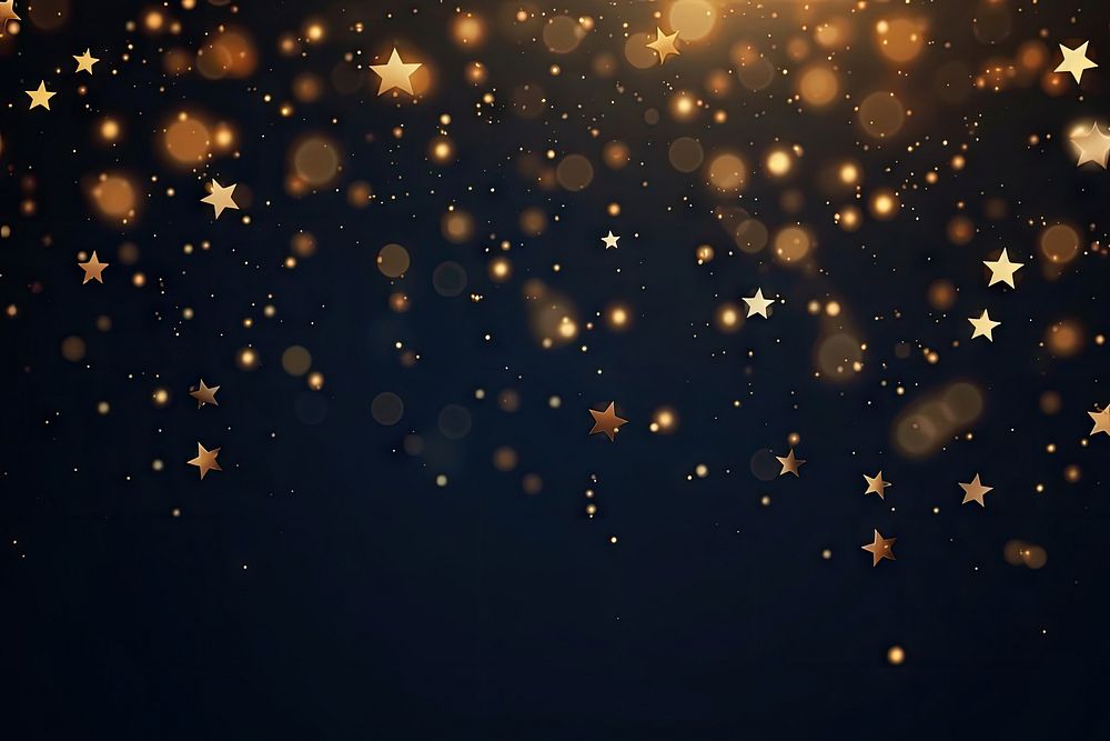 Gold stars light backgrounds christmas abstract. 