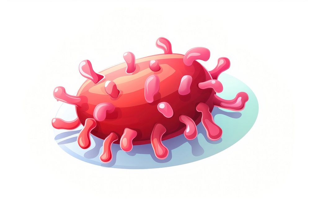 Bacteria microbiology science medical. AI generated Image by rawpixel.