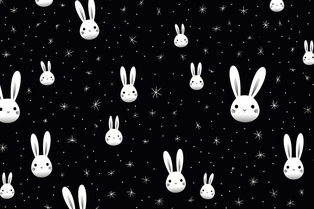 Rabbit backgrounds nature white. AI generated Image by rawpixel.