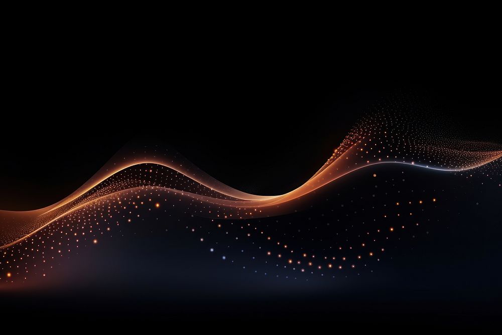 Dot wave backgrounds futuristic abstract. AI generated Image by rawpixel.