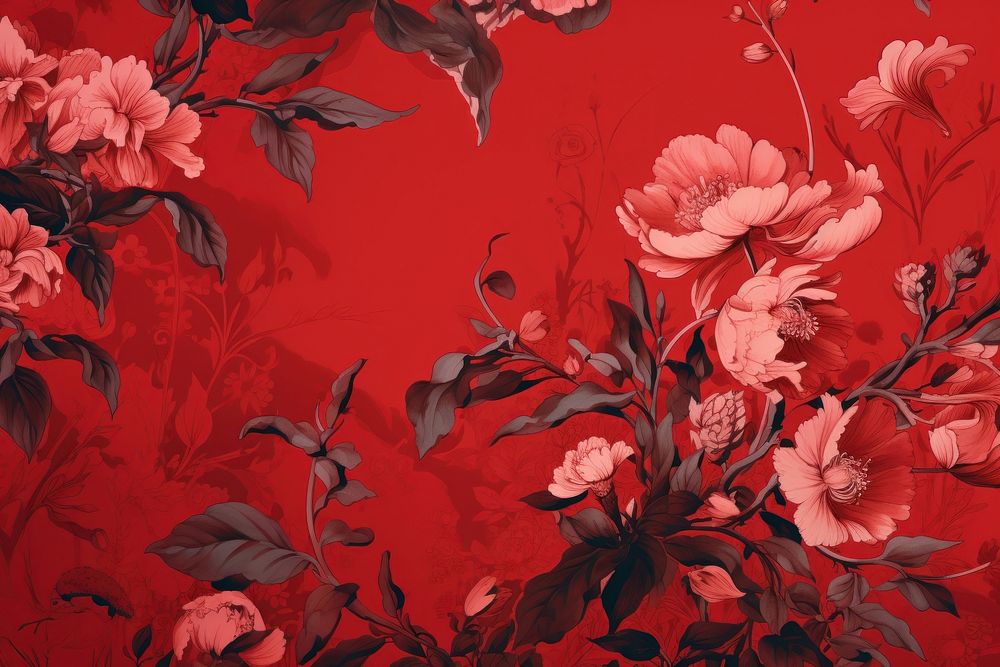 Wallpaper red backgrounds freshness. AI generated Image by rawpixel.