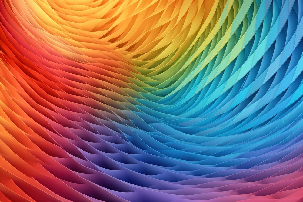 Flow multi colored sine waves pattern backgrounds accessories. AI generated Image by rawpixel.