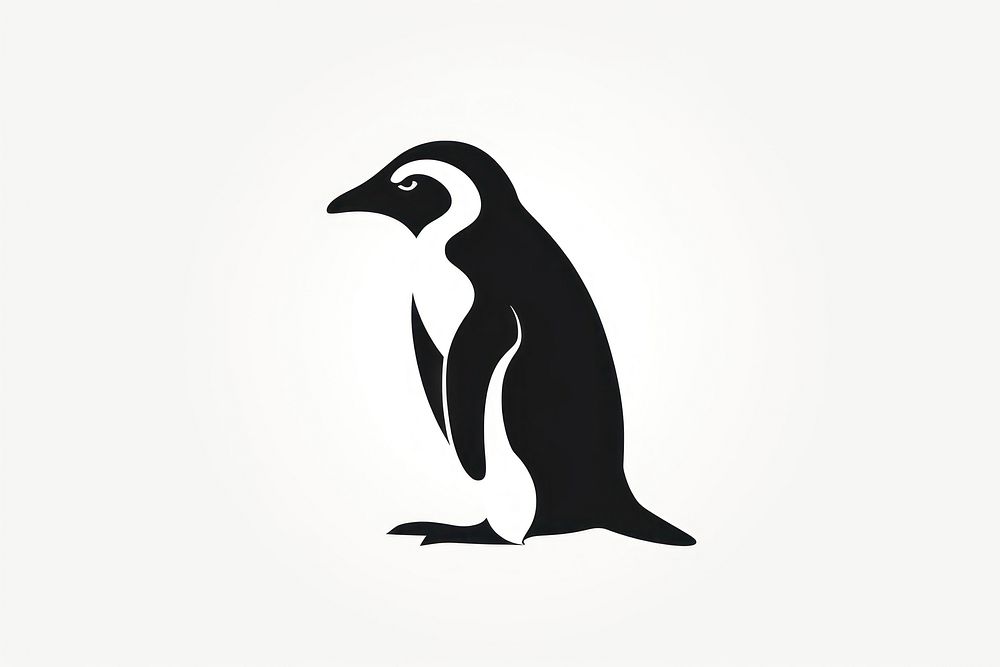 Penguin icon animal bird. AI generated Image by rawpixel.