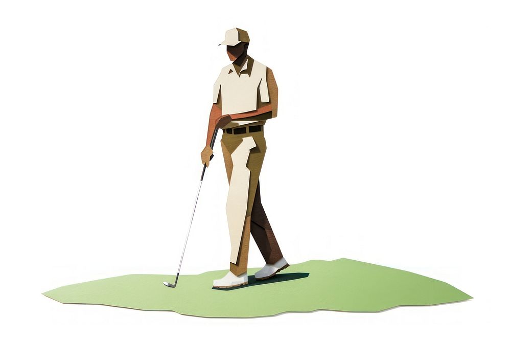 Golf man sports adult. AI generated Image by rawpixel.
