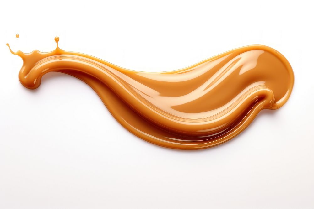 Caramel white background simplicity abstract. AI generated Image by rawpixel.