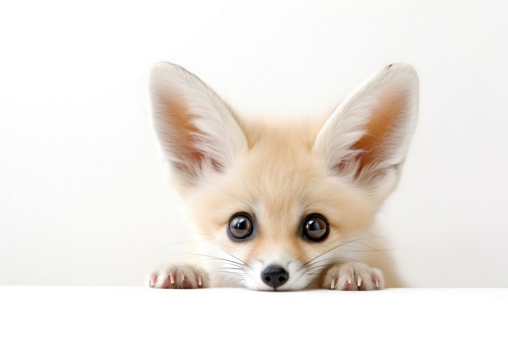 Fennec Fox fox mammal animal. AI generated Image by rawpixel.