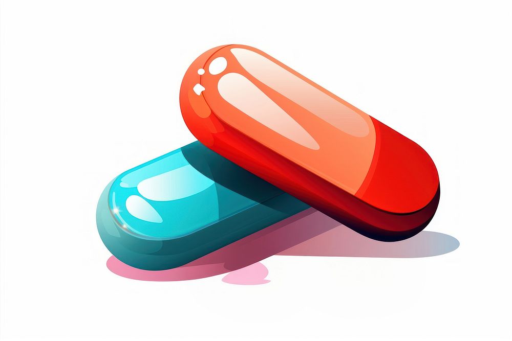 Pill capsule medication medicine. AI generated Image by rawpixel.