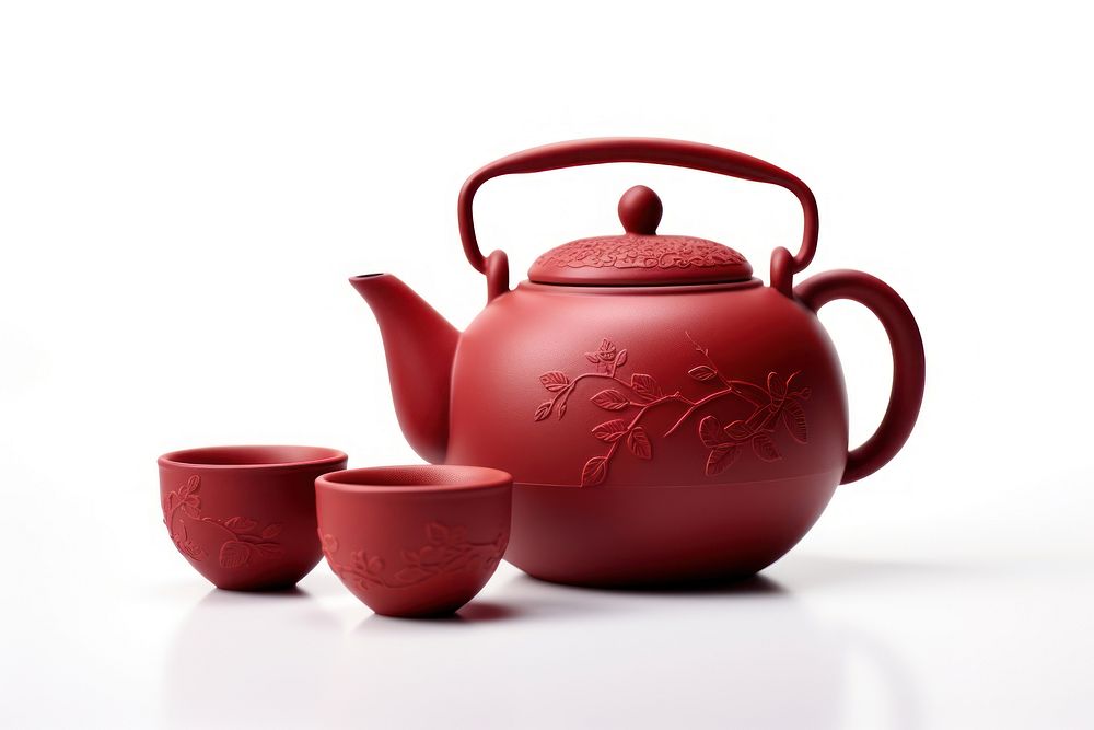 Chinese Teapot Set teapot pottery cup. AI generated Image by rawpixel.