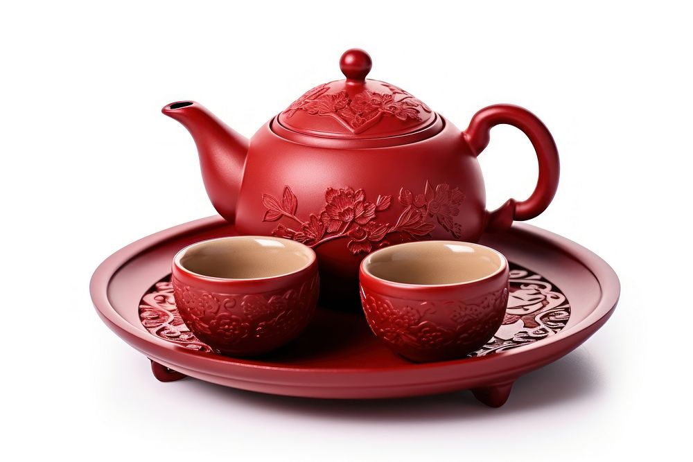 Chinese Teapot Set teapot porcelain cup. AI generated Image by rawpixel.