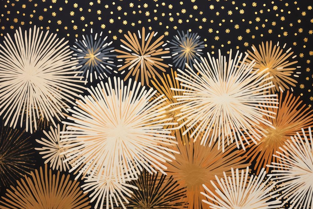 Fireworks pattern art backgrounds. AI generated Image by rawpixel.