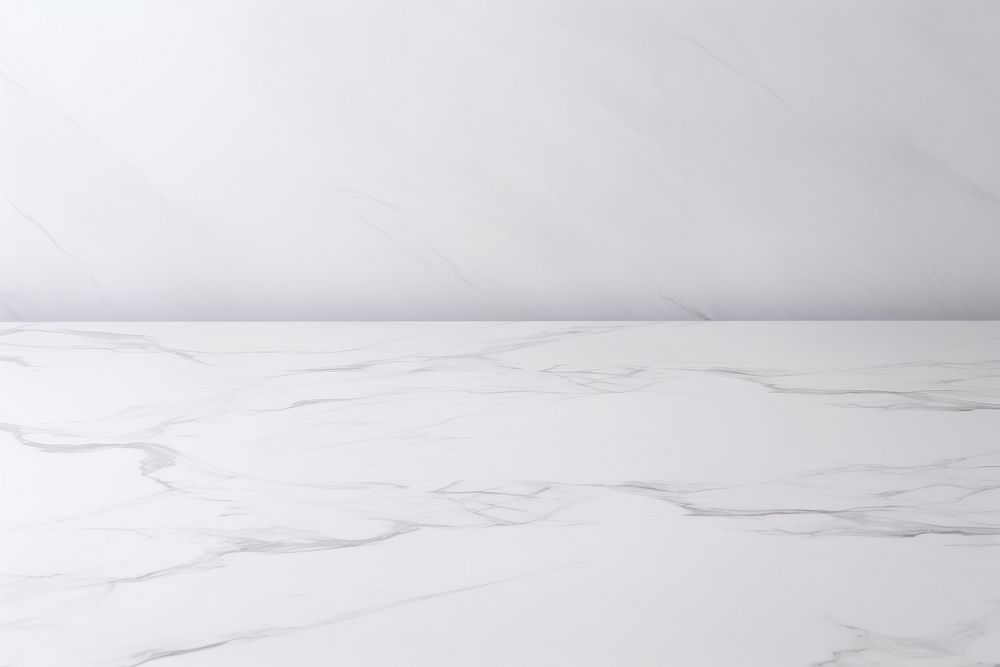 Marble table white backgrounds floor. AI generated Image by rawpixel.