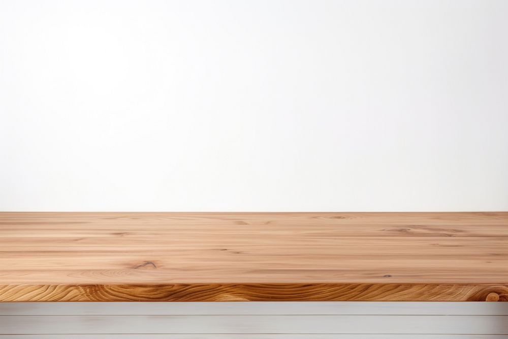 Wood table furniture hardwood plywood. AI generated Image by rawpixel.