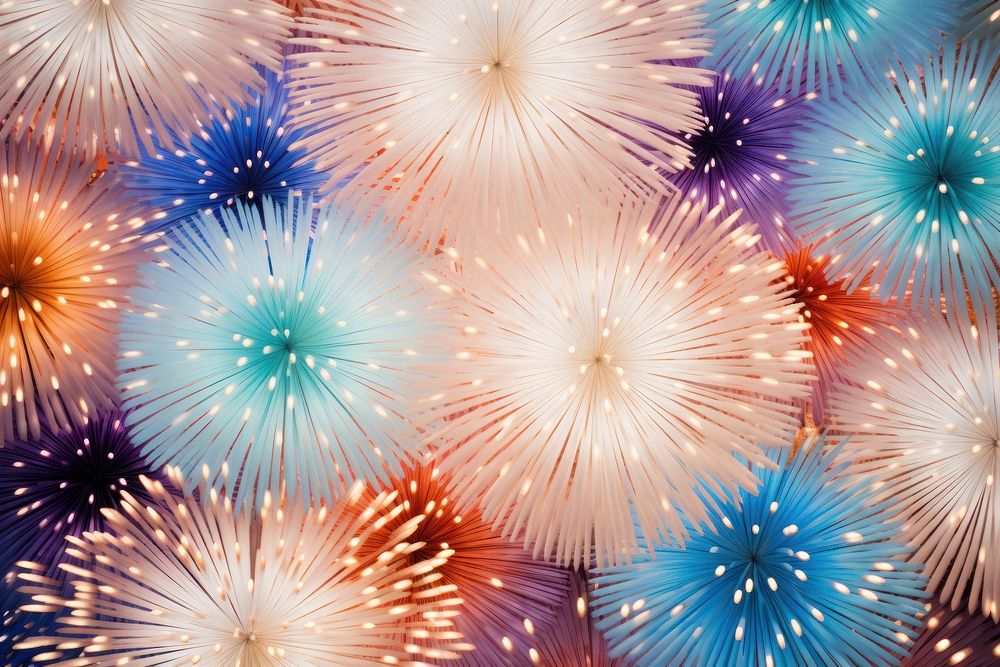 Fireworks backgrounds abstract pattern. AI generated Image by rawpixel.
