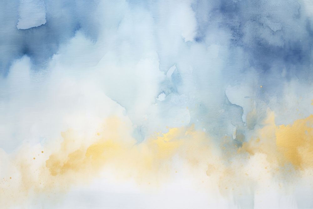 Painting backgrounds yellow blue. AI generated Image by rawpixel.