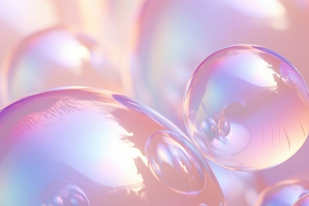 Bubbles sphere transparent lightweight. AI generated Image by rawpixel.