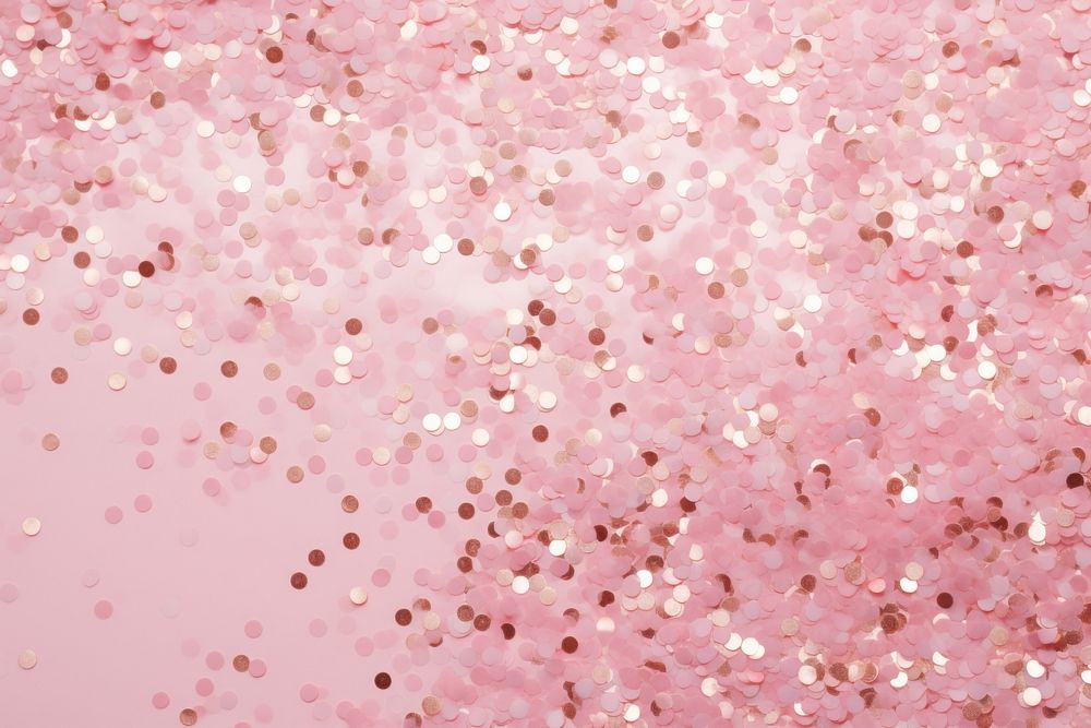 Confetti glitter backgrounds pink. AI generated Image by rawpixel.