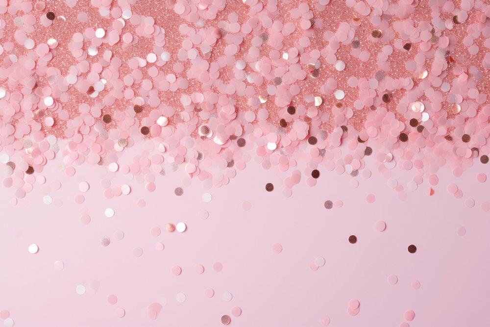 Confetti glitter backgrounds petal. AI generated Image by rawpixel.