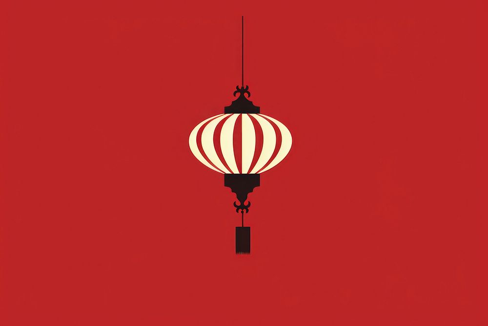 Chinese lantern aircraft balloon lamp. AI generated Image by rawpixel.