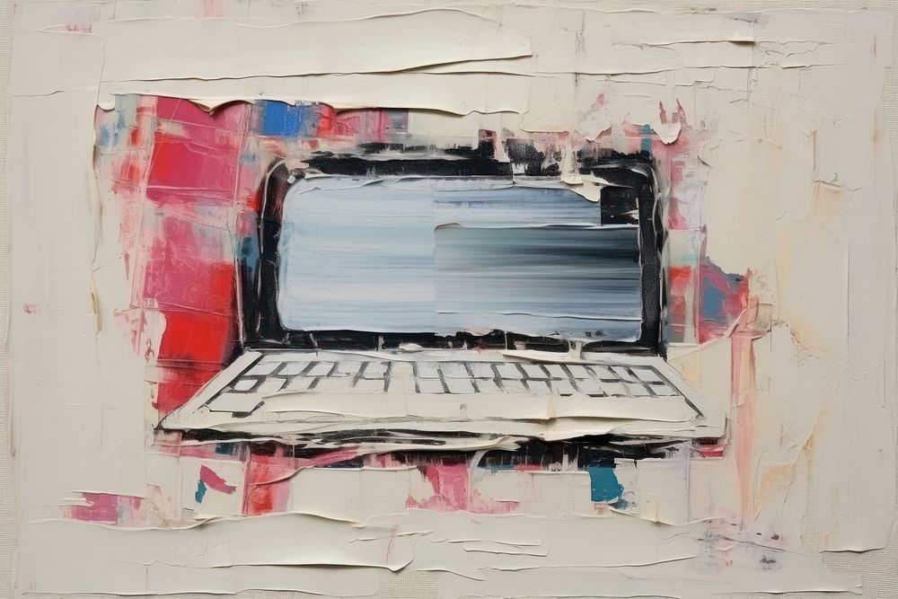 Computer technology creativity painting. AI generated Image by rawpixel.