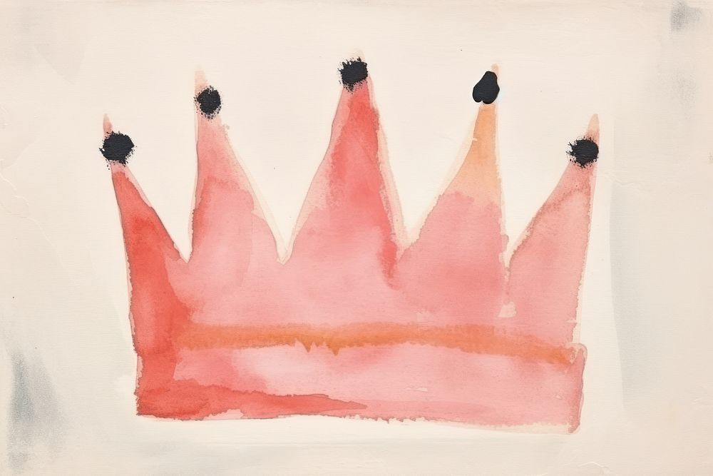 Crown painting hand art. AI generated Image by rawpixel.