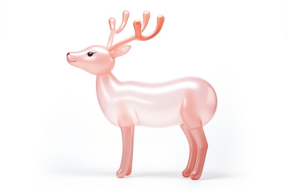 Deer wildlife figurine animal. AI generated Image by rawpixel.