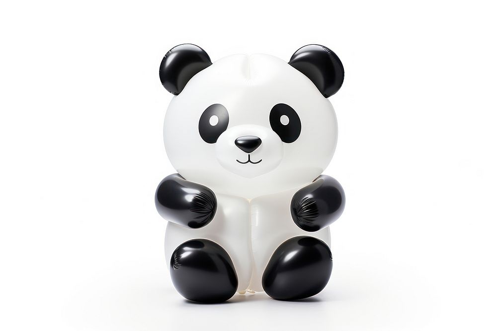 Panda white cute toy. AI generated Image by rawpixel.