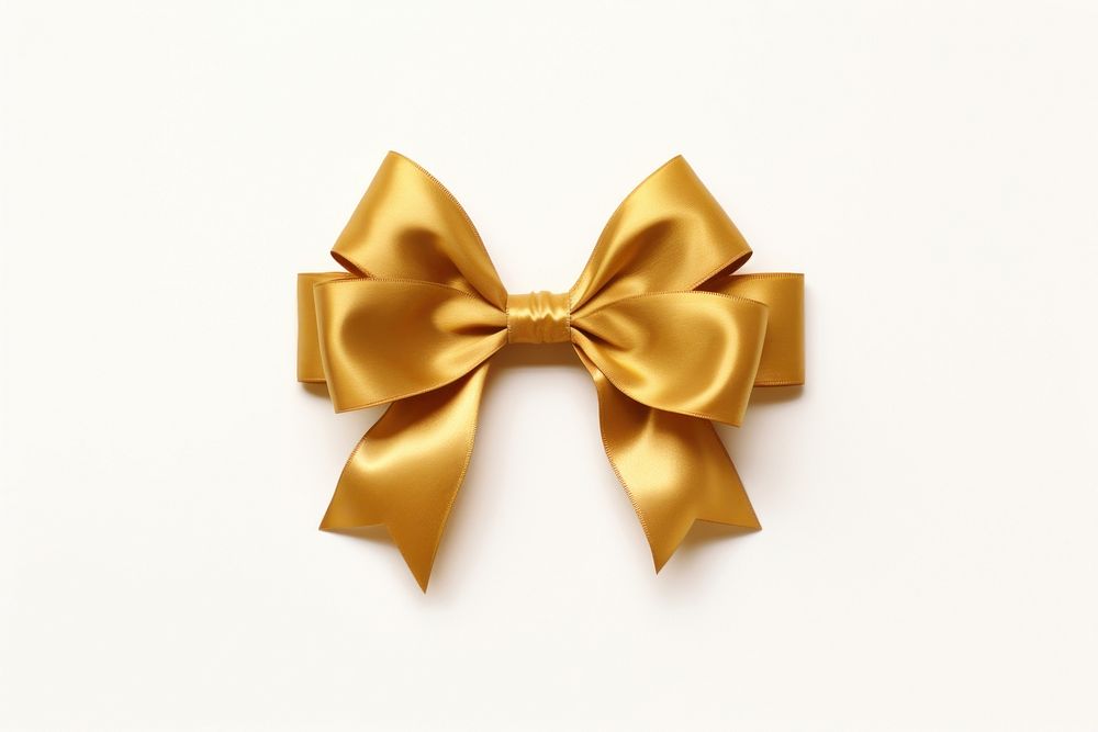 Gold ribbon celebration accessories decoration. AI generated Image by rawpixel.