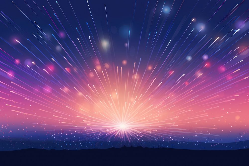 Fireworks backgrounds astronomy outdoors. AI generated Image by rawpixel.