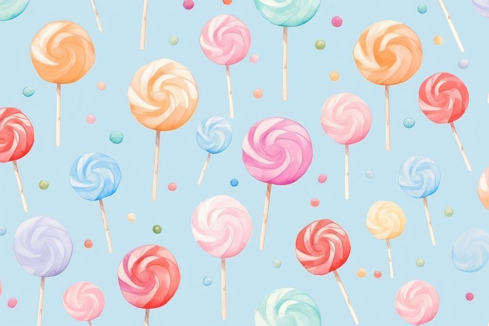 Lollipop confectionery backgrounds dessert. AI generated Image by rawpixel.