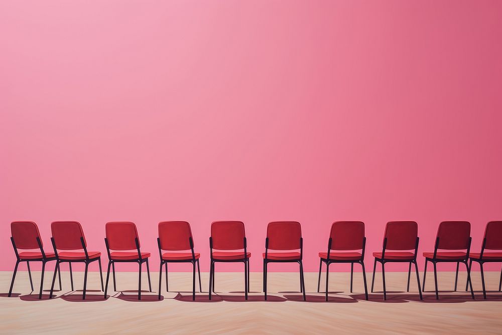 Red Chairs chair architecture furniture. | Free Photo Illustration ...