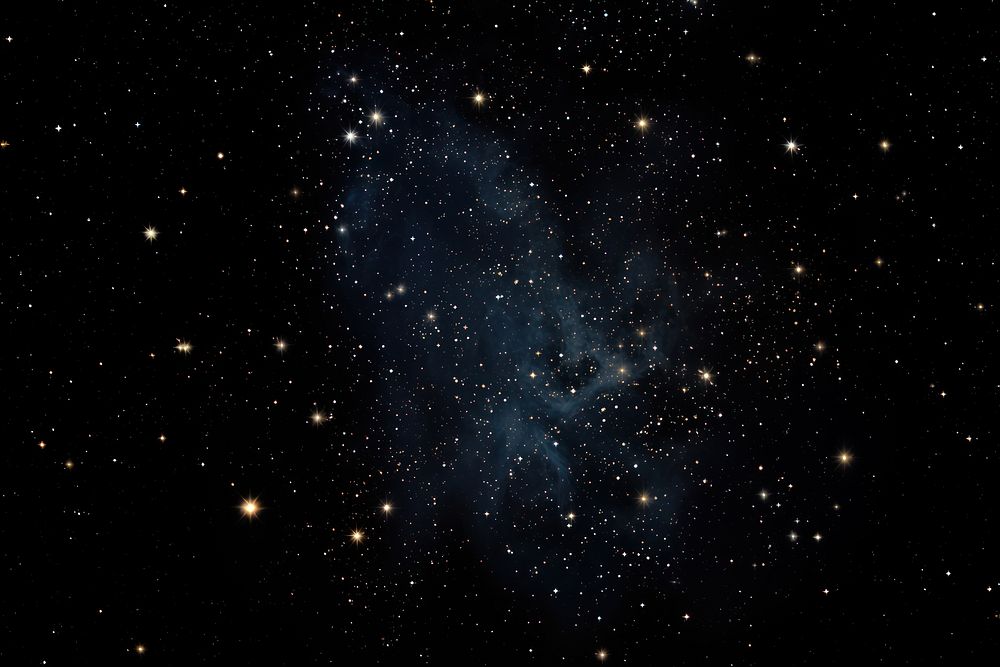 Starry sky astronomy outdoors nebula. AI generated Image by rawpixel.