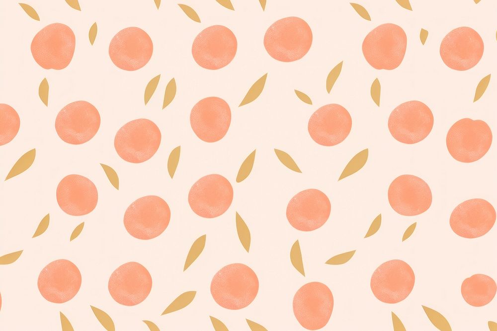 Peach pattern backgrounds repetition. AI generated Image by rawpixel.