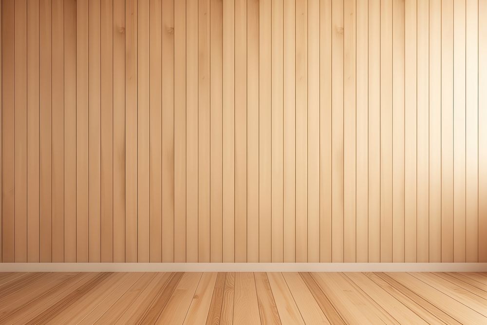 Wood slat wall backgrounds architecture improvement. AI generated Image by rawpixel.
