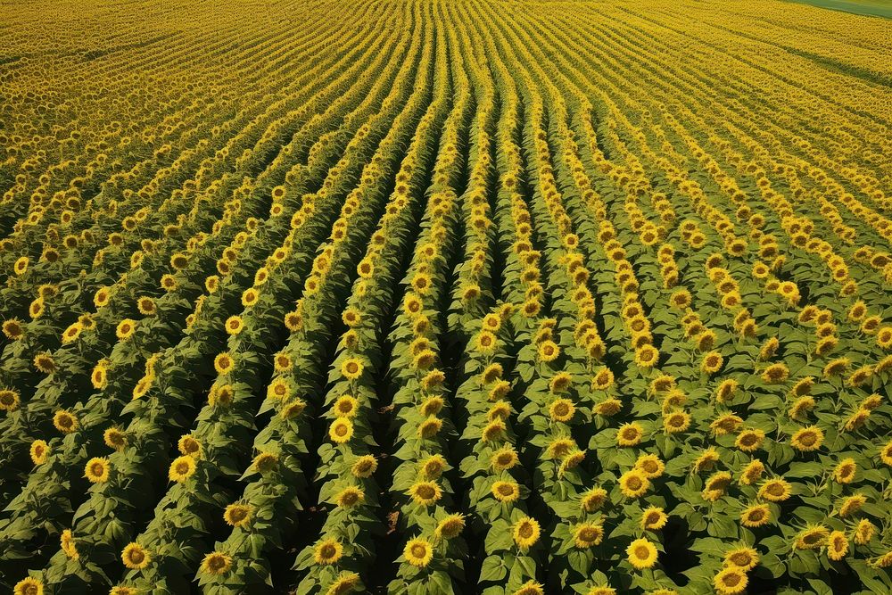 Sunflower field outdoors nature. AI generated Image by rawpixel.