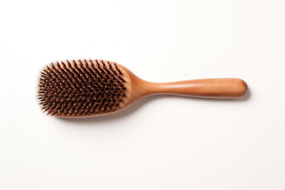 Hair Brush brush tool white background. AI generated Image by rawpixel.