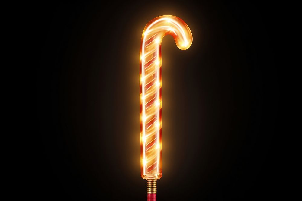 Christmas light candy neon. AI generated Image by rawpixel.