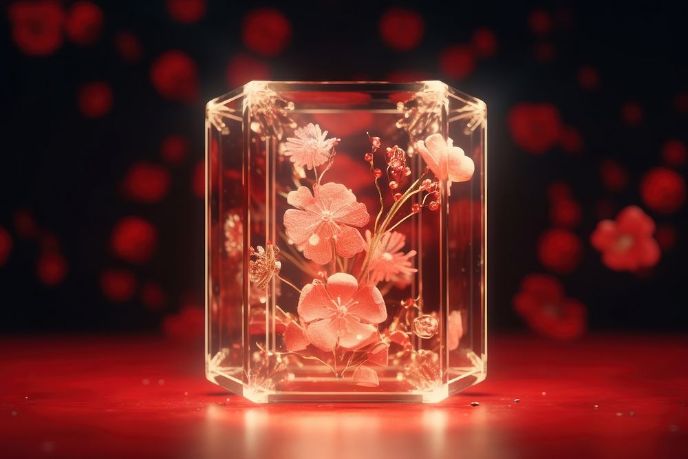 Flower light petal plant. AI generated Image by rawpixel.