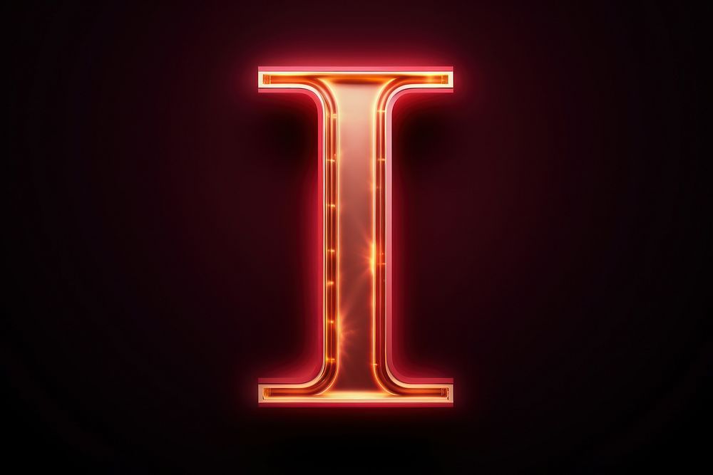 Neon number light text. AI generated Image by rawpixel.