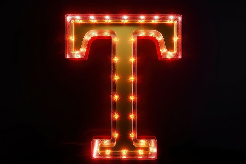Light neon text red. AI generated Image by rawpixel.