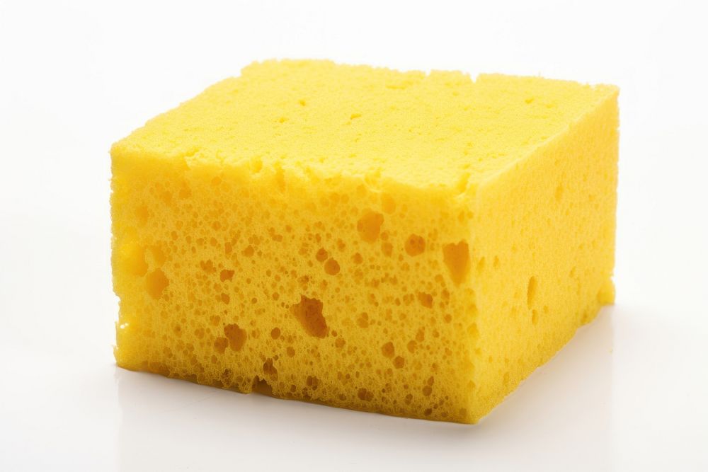 Sponge yellow sponge food. AI generated Image by rawpixel.
