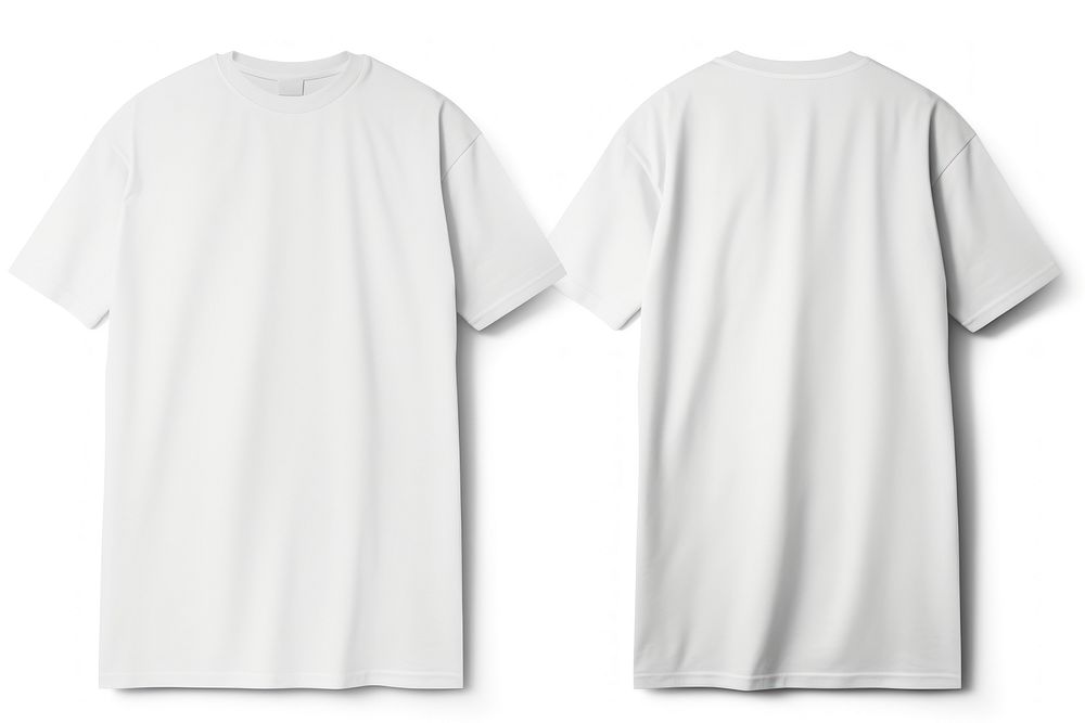 T-shirt sleeve white white background. AI generated Image by rawpixel.