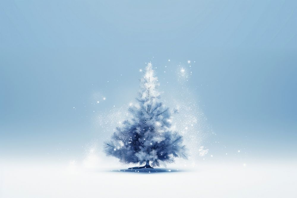 Hristmas tree christmas abstract outdoors. AI generated Image by rawpixel.